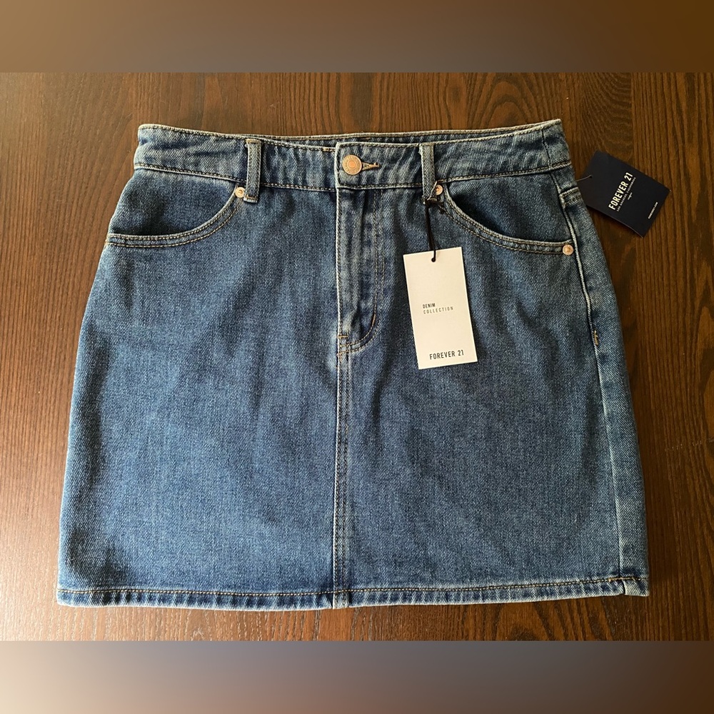 NWT Forever 21 Denim Skirt